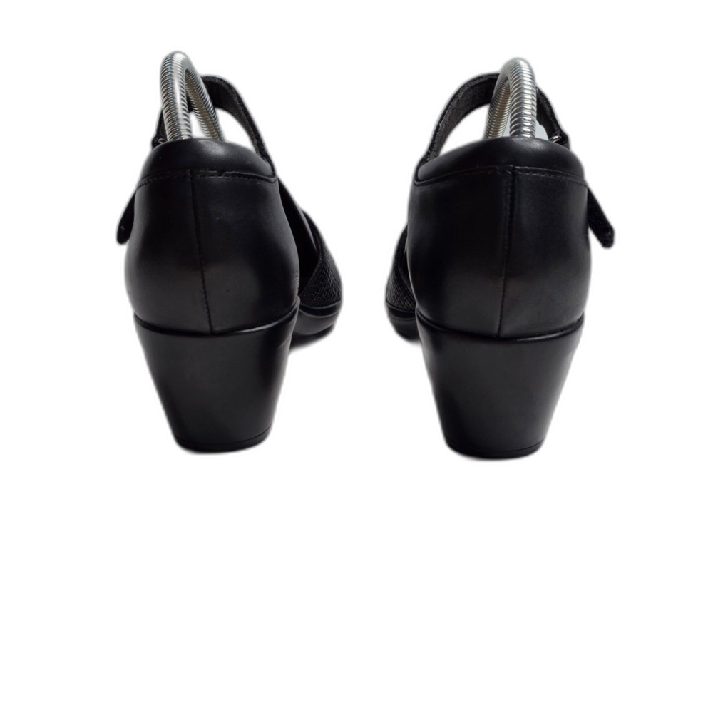 Clarks Emily Rae Women's Leather Sandals Ankle Strap Block Heel Comfort, 8.5M - Picture 11 of 15
